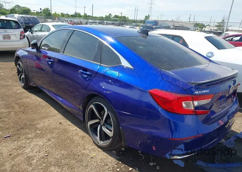 2022 Honda Accord Hybrid Sport from USA, damaged, VIN 1HGCV3F20NA031065